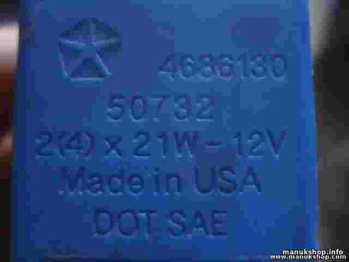 Blinkrelais Chrysler Voyager Jeep Grand Cherokee 4686130 50732 - 第 1/3 張圖片