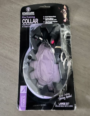 New Starmark Pro Training Dog Collar Size Large 21'' Sealed On Card