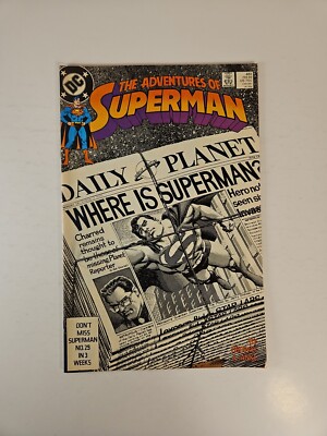 The Adventures of Superman #451 1989 DC Comics