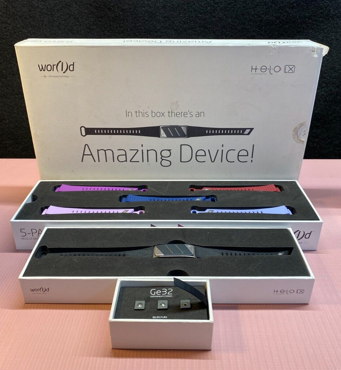 HELO LX BOX SET ×５、HELO LX BANDS ×５ ワ－ルド HELO LX BOX SET ×5、HELO LX BANDS ×5 ワ－ルド