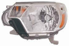 2012-2015 TOYOTA TACOMA LEFT HAND DRIVER SIDE HEADLIGHT WITH HALOGEN LAMP