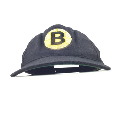 NHL Boston Bruins We Cover The World Brand Baseball Cap Hat SnapBack Mens 1990s