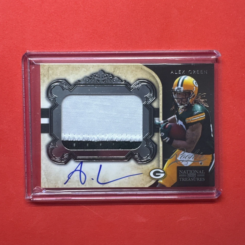 2011 Playoff National Treasures - Rookie Patch Autographs #316 Alex Green 24/49 - Image 3 of 3