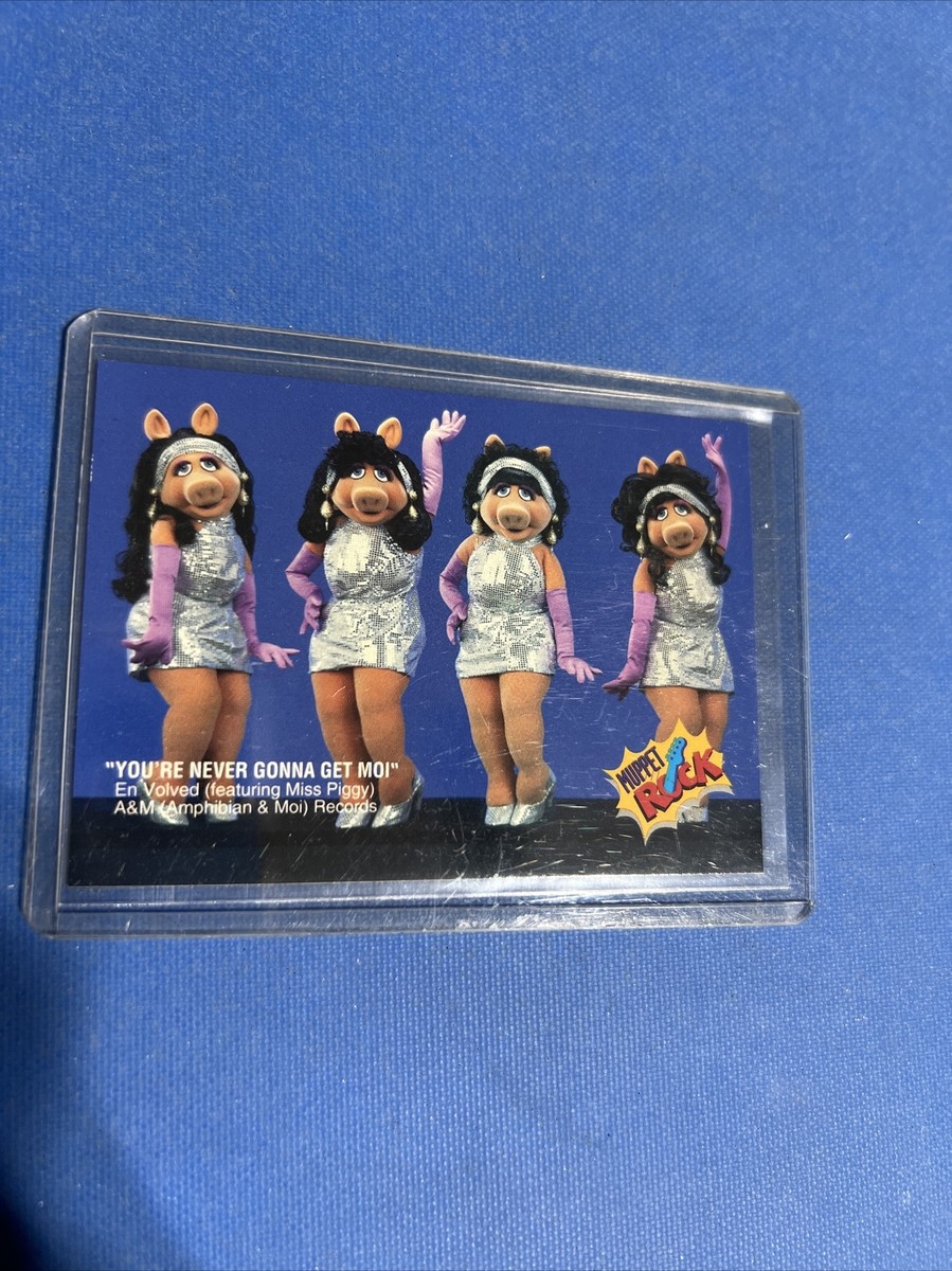 🔥1993 CARDZ JIM HENSON'S MUPPETS - Promo Cards MISS PIGGY🔥0317