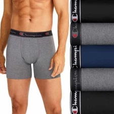 5-pack Champion ELITE Men's Boxer Brief, Double Dry Technology with X-Temp™