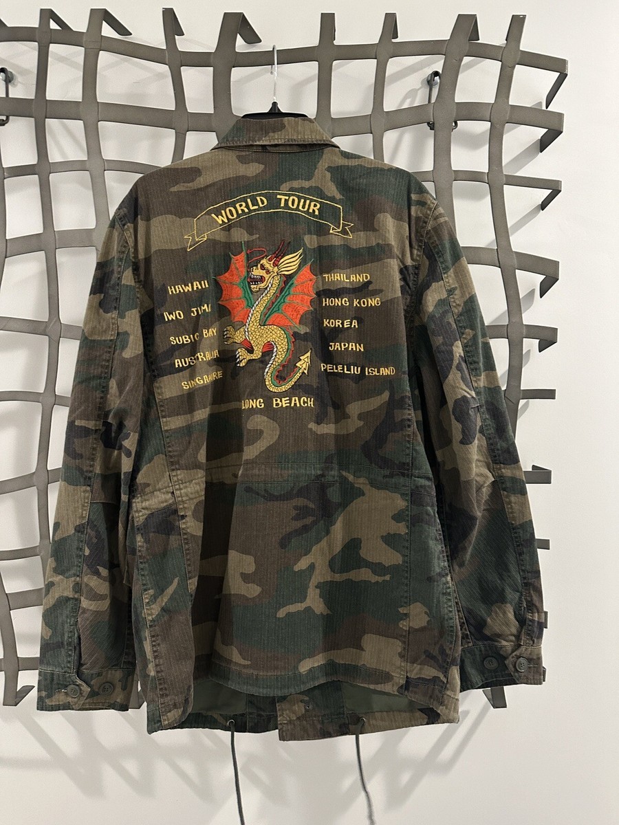 New Limited Rare Alpha Industries Word Tour Military Field