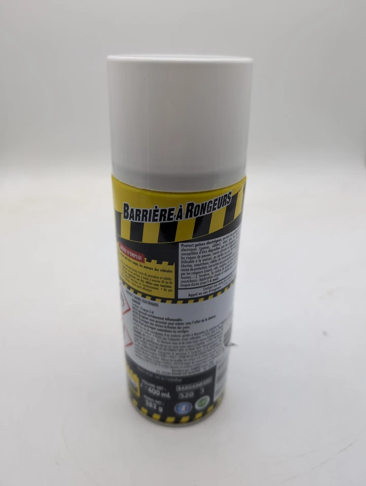 Sprühflasche - Kampf gegen Nagetiere Schwarz 400 ml Schutz bis 6 Monate - Bild 2 von 3