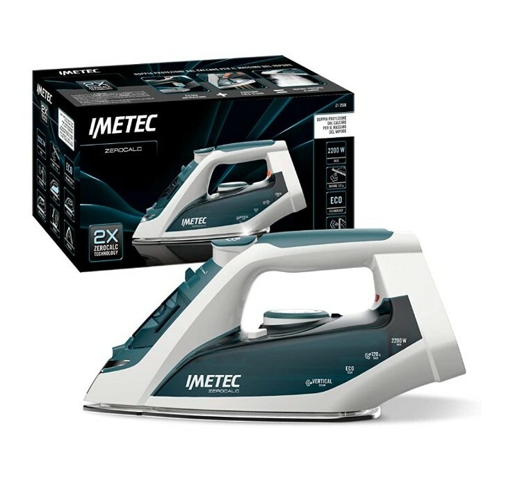 Imetec ZeroCalc Z1 2500 Ferro a Vapore Anticalcare 2200W Inox Shop