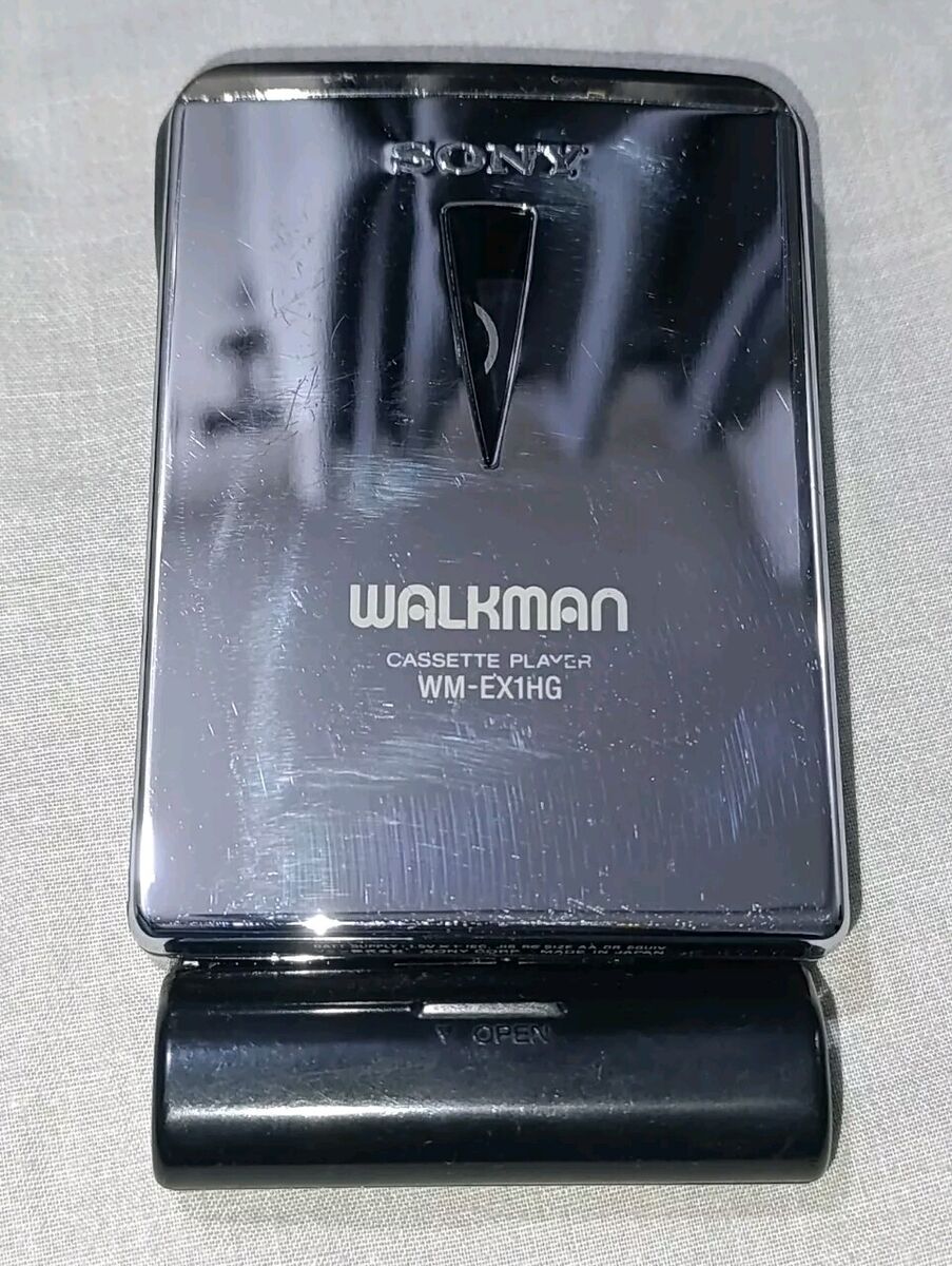 VINTAGE RARE SONY WM EX1HG WALKMAN CHROME CASSETTE PLAYER VINTAGE RARE SONY WM EX1HG WALKMAN CHROME CASSETTE PLAYER