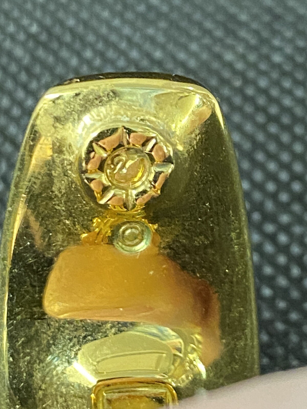 Swarovski Signed Basket Weave Rectangular Dome Cr… - image 6