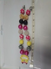 bubble gum necklace Pink Purple cute Girls