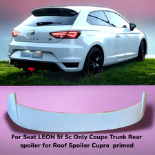 Für Pnt Seat LEON 5f Sc Only Coupe Kofferraumspoiler für Dachspoiler Cupra 30...