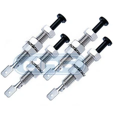 4 Pack Universal Car Door Trunk Alarm Light Hood Jamb Pin Switch Bonnet