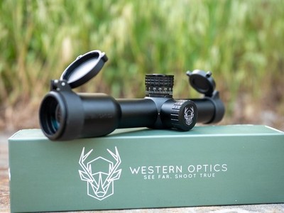 Western Optic MuzzlePro 1X Scope BDC Turret / LR Dial-Up Edition