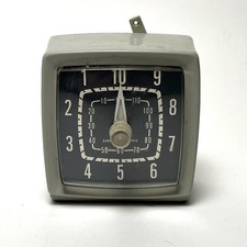 GE GENERAL ELECTRIC MECHANICAL Wind Up Darkroom Lab Timer Clock w/ Bell Vintage