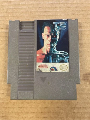 (J1225) T2 Terminator 2: Judgment Day (Nintendo NES, 1992) Cartridge Only Tested