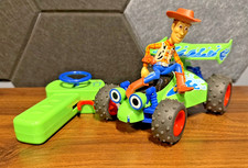 Jada 1:24 Toy Story 4 RC Turbo Buggy w/ Woody 2.4GHz Car & Remote Tested Works