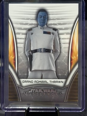 2025 Star Wars Masterwork Grand Admiral Thrawn Base Card #21 Ahsoka