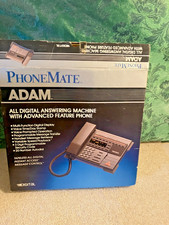 Vintage PhoneMate Adam all Digital Answering machine with phone New