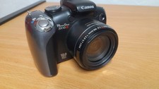 Canon PowerShot SX10IS Digitalkamera Schwarz Guter Zustand