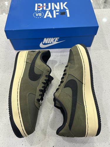 Nike Undefeated x Air Force 1 SP Low Ballistic Green Größe 12 DH3064-300 Schuhe OG