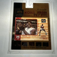 1997 Upper Deck Diamond Vision MJ Highlight Reel #4 Taking The Fifth - SEALED