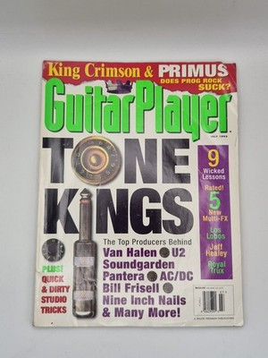 Guitar Player Magazine  July 1995 Tone Kings cover