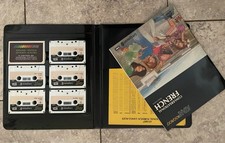Atari 400/800 Conversational French 1981 CX4119 Book Cassettes folder