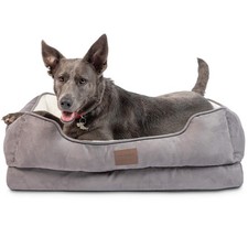 Premium Orthopedic Lounger Dog Bed Sofa Style Couch Removable Washable Cover ...