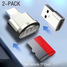 Type C To Micro SD TF Card Reader OTG USB Adapter Converter For Samsung Phone