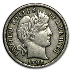 1906-O Barber Dime Fine