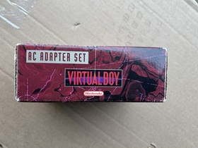 Vintage **Box Only** AC Adapter Set For Nintendo Virtual Boy (No Adapter) 1995