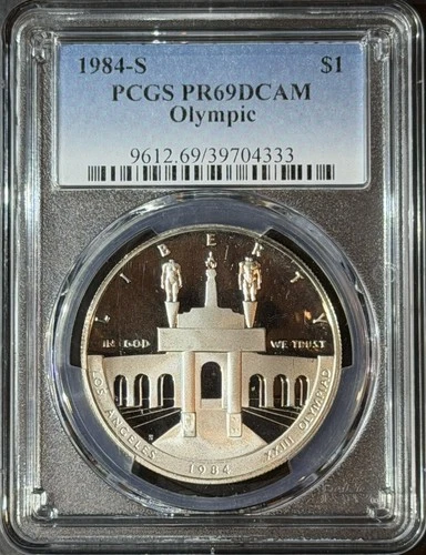 1984-S Olympic Gold Commemorative — photo from another recent sale