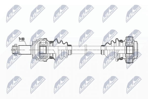 Antriebswelle Nty NPW-BM-071 FüR Bmw X1 E84 Sdrive-image