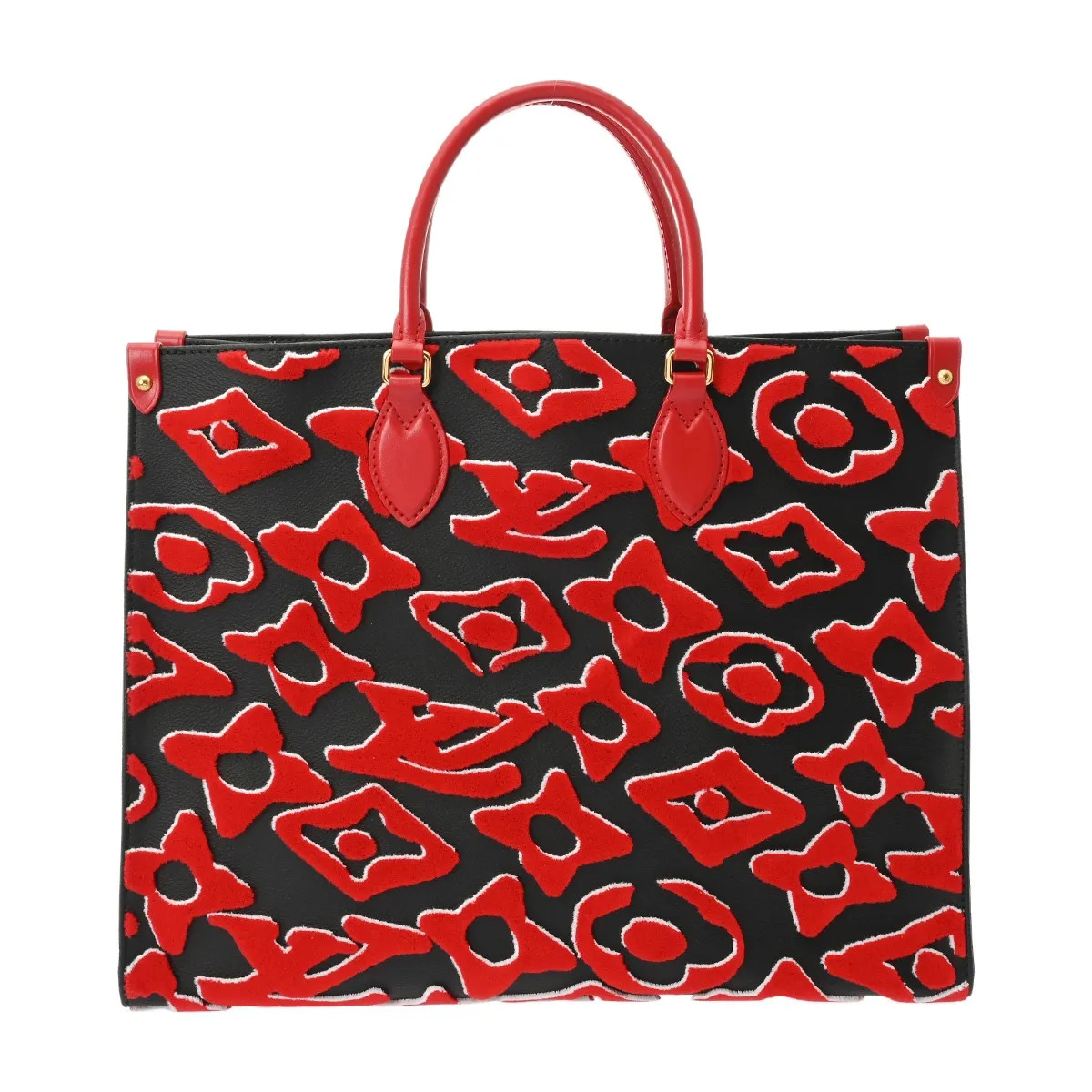 Louis Vuitton Onthego M45562 Tote Bag Monogram Canvas Black #WB4480