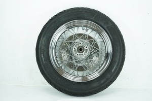 2000 Harley Touring Electra Glide OEM Rear Wheel Rim Tire Spoked 40975-05A 16"