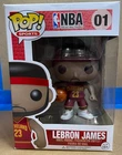 Vaulted ~ Funko Pop! 01 Lebron James, Cleveland NBA, PopLife, W/Protector