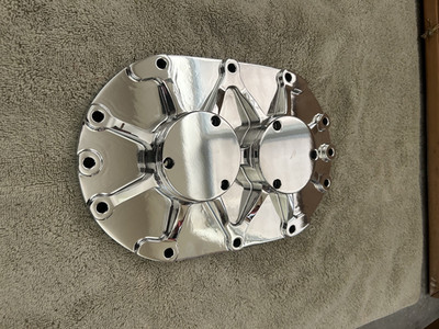 Mooneyham Blowers BILLET REAR BEARING PLATE 671 8-71 and larger 14 street race