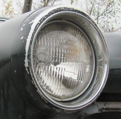 1952 MERCURY METEOR HEADLIGHT TRIM BEZEL FACTORY GENUINE OEM