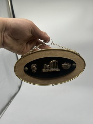 vintage wall ornament souvenir from Greece Parthenon