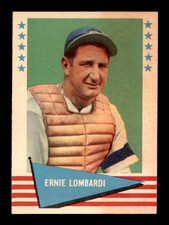 1961 FLEER #55 ERNIE LOMBARDI (NM-MT) SUPER HIGH QUALITY * CENTERED ~ GFCC