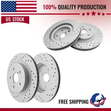 316mm Front + 300mm Rear Brake Disc Rotors For Subaru Legacy Outback 2020 - 2023