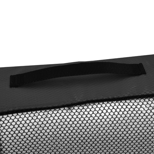 Packwürfel Set für Koffer, Reise Organizer, Reißverschluss, 4x, Schwarz - Bild 5 von 12