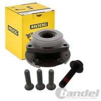 Moog Radlager Satz MIT Radnabe Hinten Vorne Passend FüR Audi A3 Q2 Q3 Q4 TT Cupr