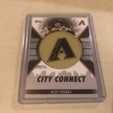 2023 Topps Series 1 City Connect Commemorative Alek Thomas Patch