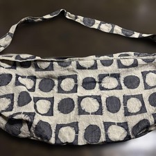 mina perhonen Shoulder Bag Canvas Cotton Excellent Condition