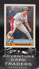 2025 Topps Heritage Baseball Chrome Parallel #145 Nacho Alvarez Jr RC