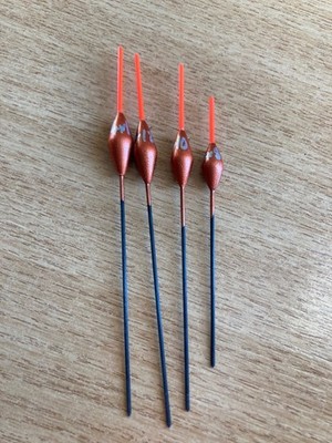 Gaz Malman Handmade 'Diamond Style' Pole Floats Bundle (x4 Floats)