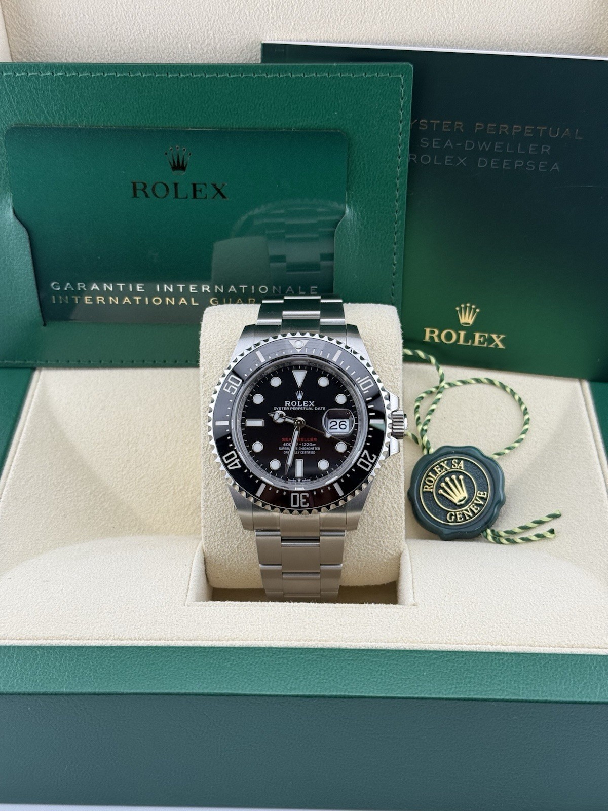 Rolex Sea-Dweller Black Kit Red Writing 126600 - 2022