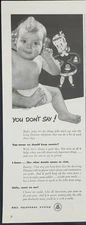 Magazine Ad* - 1943 - AT&T / Bell System - World War 2 - You Don't Say!